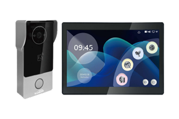 D4BR85M Wi-Fi video doorbell 10 inch Starlight night vision 2MP IP65 Tuya Smart CE FCC RoHS ISO 9001 certified