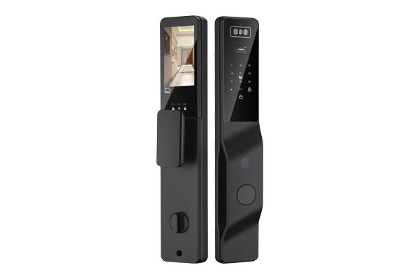 Fingerprint Pro smart lock fingerprint RFID PIN app Wi-Fi Tuya 100 fingerprints CE FCC RoHS ISO 9001 certified